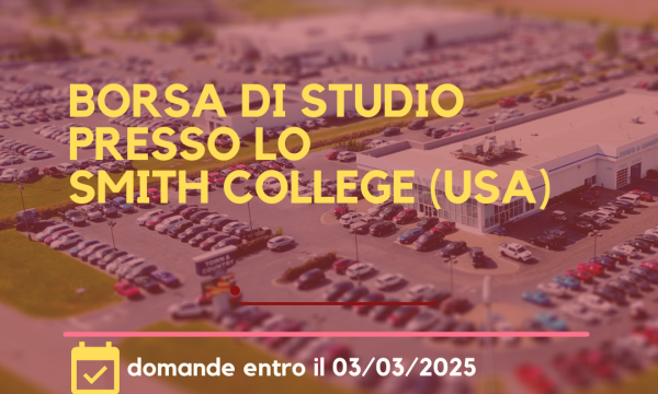 Bando per Borsa di studio Smith College.